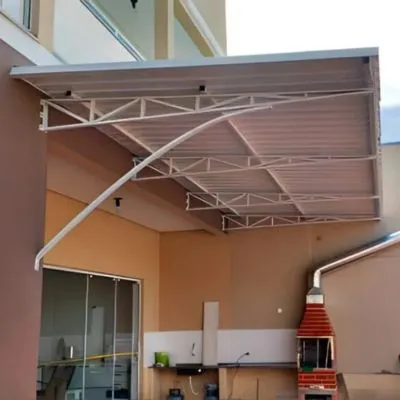 Cobertura de Telha Metálica Sanduíche